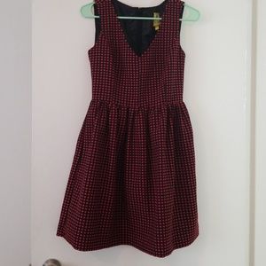 NWT red polka dots dress